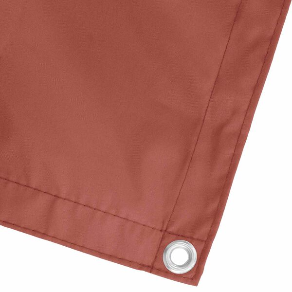vidaXL Balkonsichtschutz Terrakotta 100 x 400 cm Oxford-Stoff