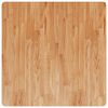 vidaXL Tischplatte Quadratisch Hellbraun 90x90x2,5cm Behandelte Eiche