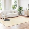 vidaXL Teppich Shaggy Hochflor NAVARRA Creme 200x290 cm Polyester