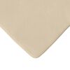 vidaXL Sitzkissen 4 pcs Creme 40 x 40 x 3 cm Mikrofaserstoff