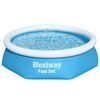 Bestway Fast Set Aufblasbarer Swimmingpool Rund 244x61 cm