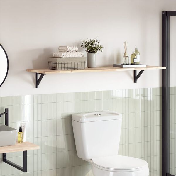 vidaXL Tischplatte 120x40x2 cm Rechteckig Massivholz Akazie