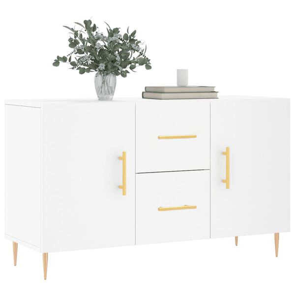 vidaXL Sideboard Weiß 100x36x60 cm Holzwerkstoff