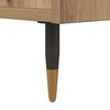 vidaXL Sideboard Artisan-Eiche 40 x 35 x 70 cm Verbundholz und Eisen