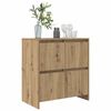 vidaXL Sideboard Artisan-Eiche 70 x 41 x 75 cm Holzwerkstoff