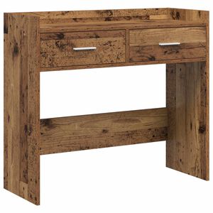vidaXL Konsolentisch Altholz 90 x 35 x 80 cm Holzwerkstoff