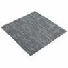 vidaXL Teppichfliese Betongrau 50 x 50 cm 20 stk. PP und Bitumen