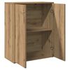 vidaXL Sideboard Artisan-Eiche 60x30x75 cm Holzwerkstoff