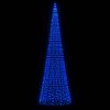 vidaXL LED-Weihnachtsbaum 1534 LEDs Blau 500 cm