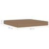 vidaXL 4-tlg. Garten-Lounge-Set mit Kissen in Taupe