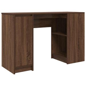 vidaXL Schreibtisch Braun Eichen-Optik 120x42x76 cm Holzwerkstoff