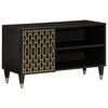 vidaXL TV-Schrank 80x31,5x46 cm Massivholz Mango