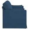 vidaXL Sofa Blau Gesamtabmessungen: 158 x 78 x 80 cm (B x T x H) Samt
