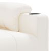 vidaXL Massagesessel Elektrisch Creme Kunstleder