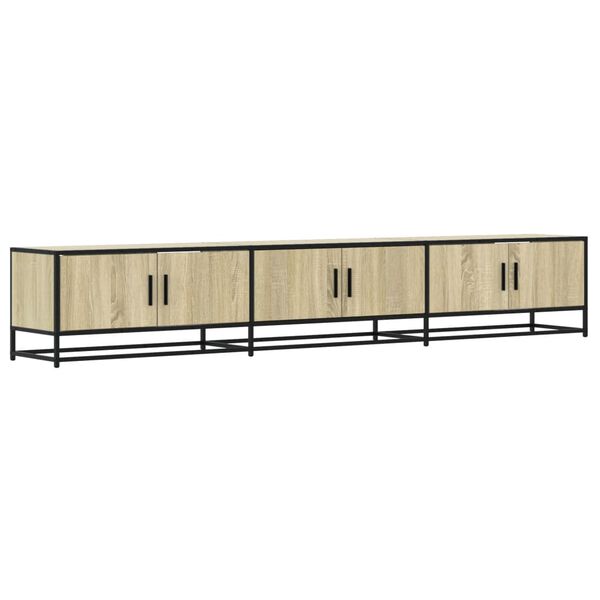 vidaXL TV-Schrank Sonoma-Eiche 240x35x41 cm Holzwerkstoff