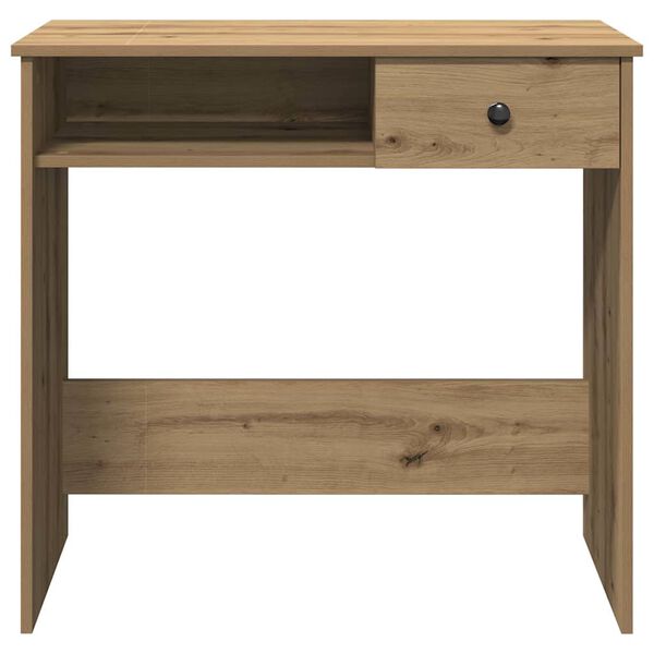 vidaXL Schreibtisch Artisan-Eiche 80x40x75 cm Holzwerkstoff