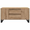 vidaXL Couchtisch Artisan-Eiche 102 x 44,5 x 50 cm Holzwerkstoff