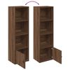 vidaXL Bücherregal Braun Eichen-Optik 31x24x102 cm Holzwerkstoff