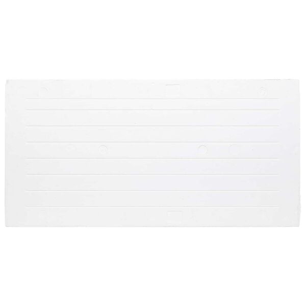 vidaXL Wandpaneele 10 pcs Hellbraun und Wei&szlig; 100 x 50 cm EPS-Schaum