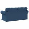 vidaXL Sofa Blau Gesamtabmessungen: 175 x 82 x 80 cm (B x T x H) Samt