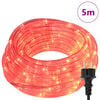 vidaXL Lichtseil mit 120 LEDs Rot 5 m PVC