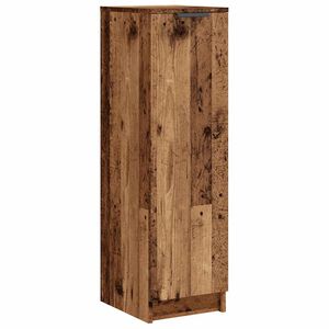 vidaXL Schuhschrank Altholz-Optik 29,5x35x100,5 cm Holzwerkstoff
