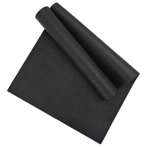 vidaXL Sportschutzmatte Schwarz 120 x 60 x 0,6 cm PVC