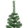 vidaXL Weihnachtsbaum mit 300 LEDs mit St&auml;nder Gr&uuml;n 240 cm PVC