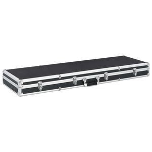 vidaXL Waffenkoffer Schwarz 118&times;38&times;12 cm Aluminium