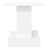 vidaXL Beistelltisch Wei&szlig; 35,5 x 35 x 40 cm Holzwerkstoff
