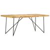 vidaXL Esstisch 180&times;90&times;76 cm Mango Massivholz