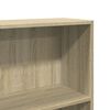vidaXL B&uuml;cherregal Sonoma-Eiche 80 x 24 x 176 cm Holzwerkstoff