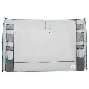 vidaXL H&auml;ngender Zeltorganiser Grau und Blau 320 x 182 cm Oxford