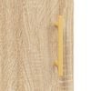 vidaXL Highboard Sonoma-Eiche 69,5x34x180 cm Holzwerkstoff