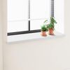 vidaXL Fensterbank Wei&szlig; 120 x 50 x 4,5 cm PVC
