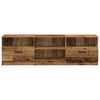 vidaXL TV-Schrank Altholz-Optik 150x33,5x45 cm Holzwerkstoff