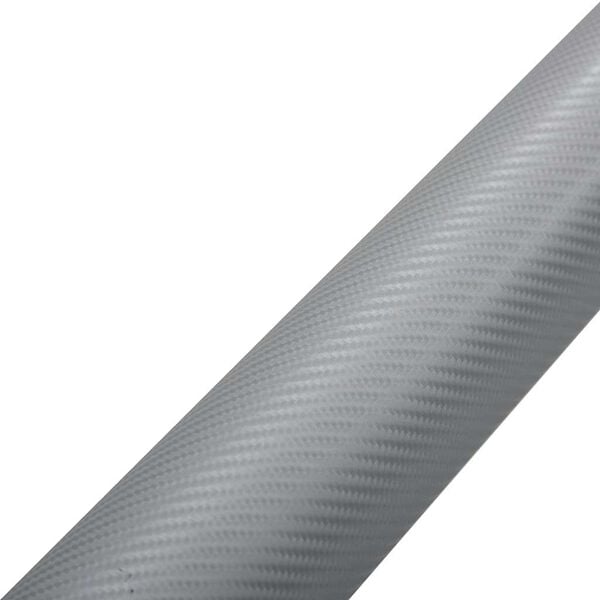 vidaXL Autofolien 2 Stk. 4D Silber 100x150 cm+50x150 cm