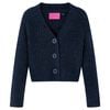 vidaXL Kinder-Strickjacke Marineblau 104