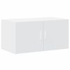 vidaXL Wandschrank Wei&szlig; 80x42,5x40 cm Holzwerkstoff