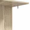vidaXL Beistelltisch Sonoma-Eiche 45 x 40 x 62,5 cm Holzwerkstoff