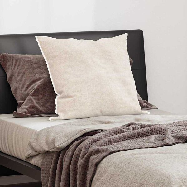 vidaXL Kopfkissen Weiß Polyester