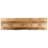 vidaXL Tischplatte mit Baumkante 180x40x3,8 cm Raues Mango Massivholz