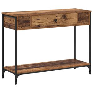 vidaXL Konsolentisch Altholz 100 x 34,5 x 75 cm Holzwerkstoff