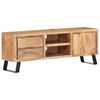 vidaXL TV-Schrank 120x30x42 cm Akazie Massivholz mit Naturkanten