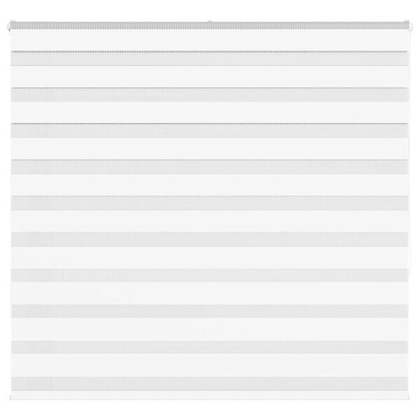 vidaXL Doppelrollo Wei&szlig; 165x150 cm Stoffbreite 160,9 cm Polyester