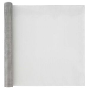 vidaXL Drahtgeflecht 80 x 500 cm 18 Mesh Edelstahl 304 Silber