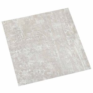 vidaXL Selbstklebende Bodenplanken Hellgrau 30,5 x 30,5 cm 20 Stk. PVC