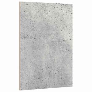vidaXL Dekoplatten 12 Stk. Betongrau 21 x 30 x 0,27 cm Holzwerkstoff
