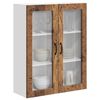 vidaXL K&uuml;chenwandschrank Lucca Altholz 80 x 31 x 100 cm Holzwerkstoff