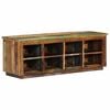 vidaXL Schuhschrank Braun 110 x 35 x 40 cm Massives upgecyceltes Holz